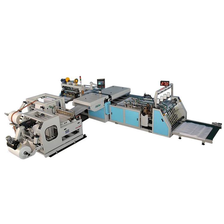 Machine d'insertion de doublure pliante simple